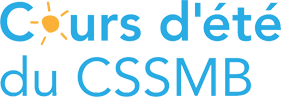 Logo cours d'été CSSMB